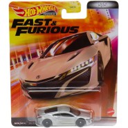 FAST AND FURIOUS Die Cast Modellino Auto '17 ACURA NSX 1:64 7cm Hot Wheels MATTEL HCP30