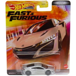 FAST FURIOUS Model Car Auto '17 ACURA NSX 1:64 Hot Wheels MATTEL HCP30