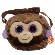 GEAR COCONUT Monkey Handbag with adjustable shoulder strap zip closure 20x16cm Original TY