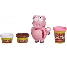 Playset Gioco PLAY-DOH Piggy Playtime SET MAIALE e MAIALINI Originale Hasbro F0653