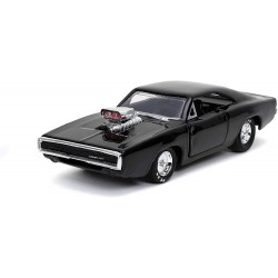 Modello Auto DieCast DODGE CHARGER R/T 1970 Versione LUCIDA dal Fast Furious 7 Scala 1/32 Jada 97042
