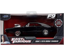 Modello Auto DieCast DODGE CHARGER R/T 1970 Versione LUCIDA dal Fast Furious 7 Scala 1/32 Jada 97042