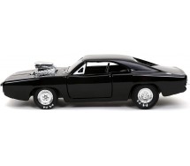 Modello Auto DieCast DODGE CHARGER R/T 1970 Versione LUCIDA dal Fast Furious 7 Scala 1/32 Jada 97042