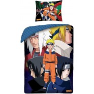 NAURUTO Single Bed Set 5 Characters Naruto Sasuke Kakashi COTTON Original DUVET COVER