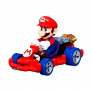 Modellino DieCast KART 5cm DONKEY KONG Standard Kart da SUPER MARIO KART Scala 1:64 Originale Hot Wheels