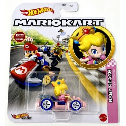 Modellino DieCast KART 5cm MARIO PIPE FRAME da SUPER MARIO KART Scala 1:64 Originale Hot Wheels