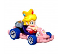 Modellino DieCast KART 5cm DONKEY KONG Standard Kart da SUPER MARIO KART Scala 1:64 Originale Hot Wheels