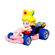 Modellino DieCast KART 5cm DONKEY KONG Standard Kart da SUPER MARIO KART Scala 1:64 Originale Hot Wheels