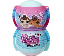L.O.L. SURPRISE Sphere Ball LIL SIS e LIL PET 2 IN 1 Serie COLOR CHANGE Official ORIGINAL LOL MGA