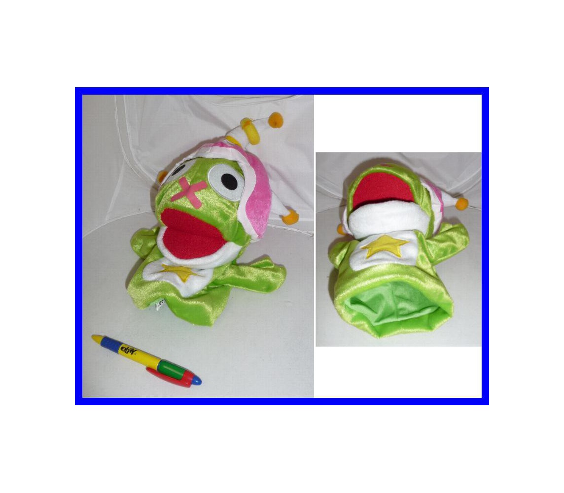 RARE Plush KERORO 35cm (13.7 inches) Puppet ORIGINAL Japan anime