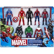 Marvel ULTIMATE PROTECTORS PACK Box 8 Figures 15c SUPER HEROES MARVEL Original HASBRO E4252