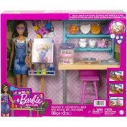 BARBIE Plaset Box Set ATELIER ART Studio ARTISTA Originale Mattel HCM85