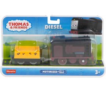 Modello Motorizzato Locomotiva DIESEL con rimorchio 20cm da TRENINO THOMAS Originale FISHER PRICE HDY64