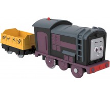 Modello Motorizzato Locomotiva DIESEL con rimorchio 20cm da TRENINO THOMAS Originale FISHER PRICE HDY64