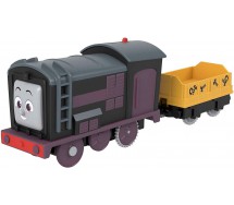 Modello Motorizzato Locomotiva DIESEL con rimorchio 20cm da TRENINO THOMAS Originale FISHER PRICE HDY64