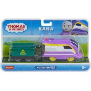 Modello Motorizzato Locomotiva KANA con rimorchio 20cm da TRENINO THOMAS Originale FISHER PRICE HDY66