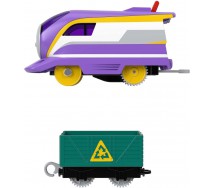 Modello Motorizzato Locomotiva KANA con rimorchio 20cm da TRENINO THOMAS Originale FISHER PRICE HDY66