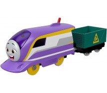 Modello Motorizzato Locomotiva KANA con rimorchio 20cm da TRENINO THOMAS Originale FISHER PRICE HDY66