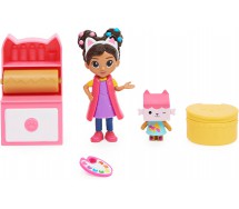 GABBY DOLLHOUSE Set 2 Figure Personaggi GABBY's ART STUDIO da CASA DELLE BAMBOLE di Gabby Originale SPIN MASTER