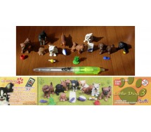 SET 8 Mini Figure LITTLE DOGS Cani Razze Canine PART 3 Gashapon Bandai