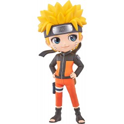 NARUTO SHIPPUDEN Figura Statuetta 14cm Versione A LUCIDA Qposket Q Posket ORIGINALE Banpresto