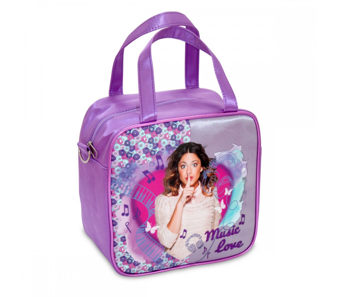 VIOLETTA Music Love BORSA Borsetta 21x21cm Originale DISNEY