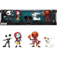 NBX NIGHTMARE BEFORE CHRISTMAS Special BOX Set 4 Mini Figure IN METALLO 7cm Originali JADA Toys Metalfigs