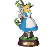 Figura Statuetta Diorama ALICE NEL PAESE DELLE MERAVIGLIE 15cm Originale DISNEY Beast Kingdom D-Select 010