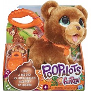 Brown BEAR TEDDY POOPALOTS Plush Toy Fur Real Friends HASBRO E8947