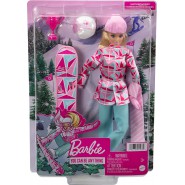 BARBIE Doll With SNOWBOARD Winter Sports Snowboarder ORIGINAL Mattel HCN32