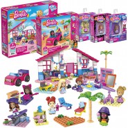 BARBIE Playset Special Box Bundle MALIBU HOUSE CARS etc. Building Set ORIGINAL MEGA BLOKS HDBF21