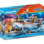 Playset SEA RESCUE COAST GUARD SHIP Playmobil 70140 City Action