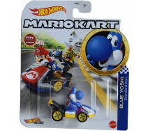 Die Cast Modellino KART di RED YOSHI Rosso versione STANDARD da SUPER MARIO KART Scala 1:64 5cm Hot Wheels