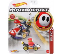 Die Cast Modellino KART di RED YOSHI Rosso versione STANDARD da SUPER MARIO KART Scala 1:64 5cm Hot Wheels