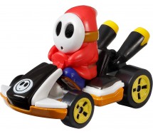 Die Cast Modellino KART di SHY GUY ROSSO Versione STANDARD da SUPER MARIO Scala 1:64 5cm Hot Wheels