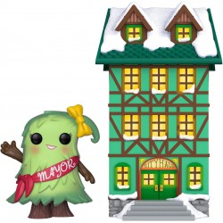 Figure MAYOR PATTY NOBLE with City Hall With Lights Special Edition POP PEPPERMINT LANE Original Funko 04