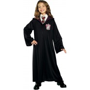 HARRY POTTER Normal Version HOGWARTS HOODED ROBE WITH CLASP Size M MEDIUM Boy 5-7 YEARS Original RUBIE'S  Halloween Carnival