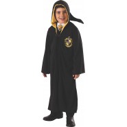HUFFLEPUFF Normal HOODED ROBE WITH CLASP Size LARGE 8-10 YEARS Original RUBIE'S Halloween Carnival HARRY POTTER