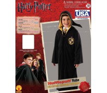 Costume MANTELLO Casa TASSOROSSO Hogwarts Harry Potter LARGE 8-10 ANNI Carnevale Halloween RUBIE'S