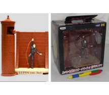 DIORAMA Figura LUPIN FUGA dalla PRIGIONE Luci Suoni ORIGINALE BANPRESTO Japan