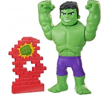 HULK Power Smash Figura Action 25cm MARVEL SPIDEY AMAZING FRIENDS Originale Hasbro F5067