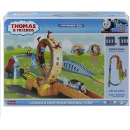 Pista Motorizzata LAUNCH AND LOOP Giro Della Morte SET Trenino THOMAS Fisher Price HLJ20