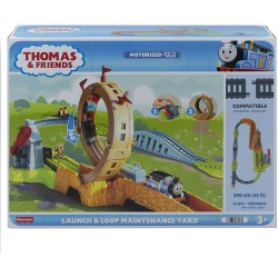 Pista Motorizzata LAUNCH AND LOOP Giro Della Morte SET Trenino THOMAS Fisher Price HLJ20