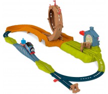 Pista Motorizzata LAUNCH AND LOOP Giro Della Morte SET Trenino THOMAS Fisher Price HLJ20