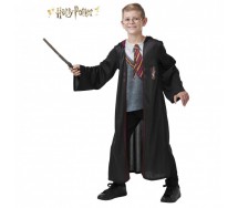 HARRY POTTER Set Kit Costume Carnevale MANTELLO OCCHIALI BACCHETTA Bambino Originale RUBIE'S 