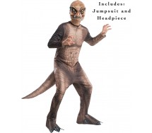 T-REX JURASSIC WORLD Dinosaur Dino Costume With Accessories HOGWARTS Size MEDIUM 5-7 YEARS Original RUBIE'S  
