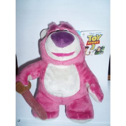 TOY STORY 3 Peluche GRANDE 26cm LOTSO Orsetto ORIGINALE Disney Pixar