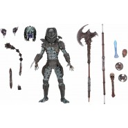 Ultimate WARRIOR PREDATOR Figura Action 20cm da Predator 2 ORIGINALE Ufficiale NECA 51586