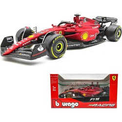 Model FERRARI F1-75 Formula 1 Car Scale 1/43 12cm 2022 Driver LECLERC Number 16 Original Die Cast Bburago 36832 18-36832