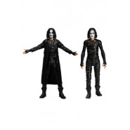 THE CROW Il Corvo ERIC DRAVEN Set Box 2 Figure da Collezione 9cm Originale MEZCO